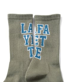 画像10: LFYT(ラファイエット) / LINE BREAK SOCKS (10)