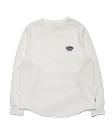 画像2: HAIGHT / OVAL LOGO THERMAL LS Tee (2)