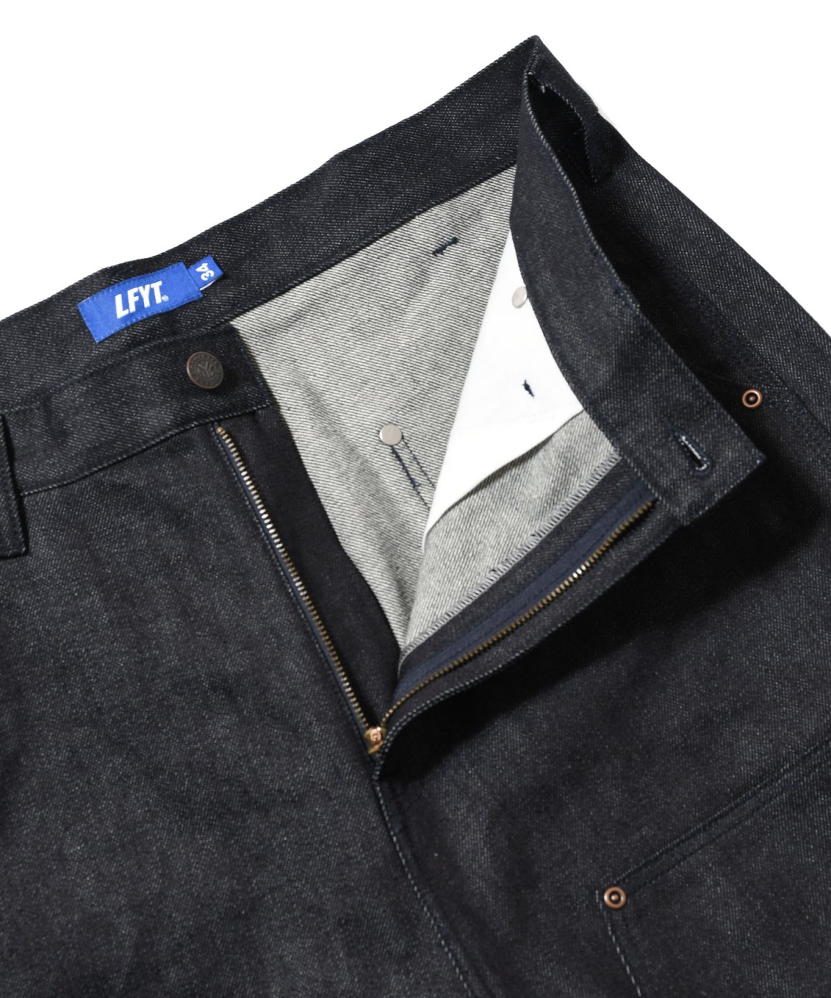 画像13: LFYT(ラファイエット) / DOUBLE KNEE DENIM PAINTER SHORTS (13)