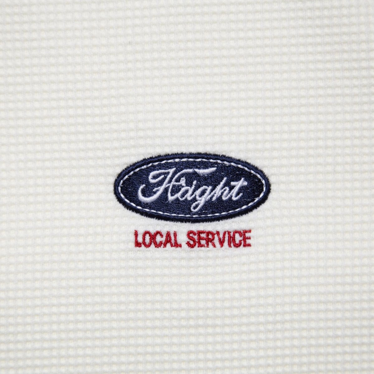 画像11: HAIGHT / OVAL LOGO THERMAL LS Tee (11)