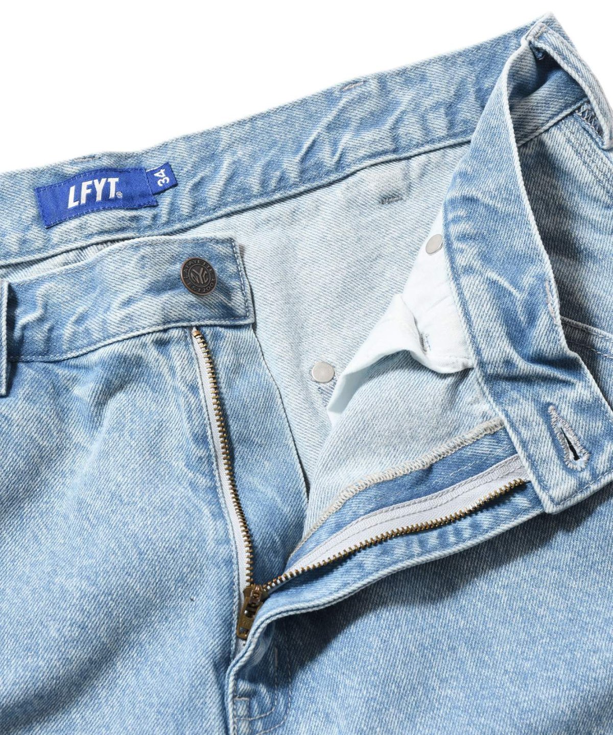 画像12: LFYT(ラファイエット) / DOUBLE KNEE DENIM PAINTER SHORTS (12)
