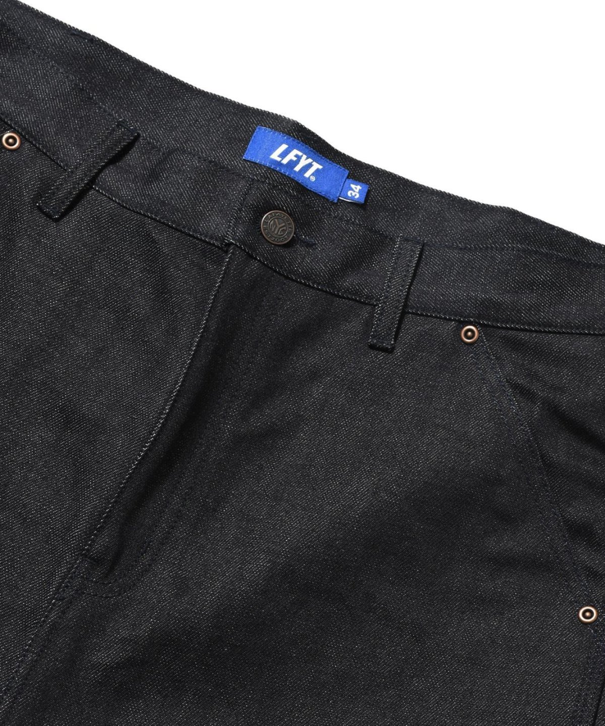 画像11: LFYT(ラファイエット) / DOUBLE KNEE DENIM PAINTER SHORTS (11)