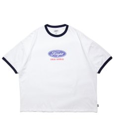 画像1: HAIGHT / OVAL LOGO RINGER Tee (1)