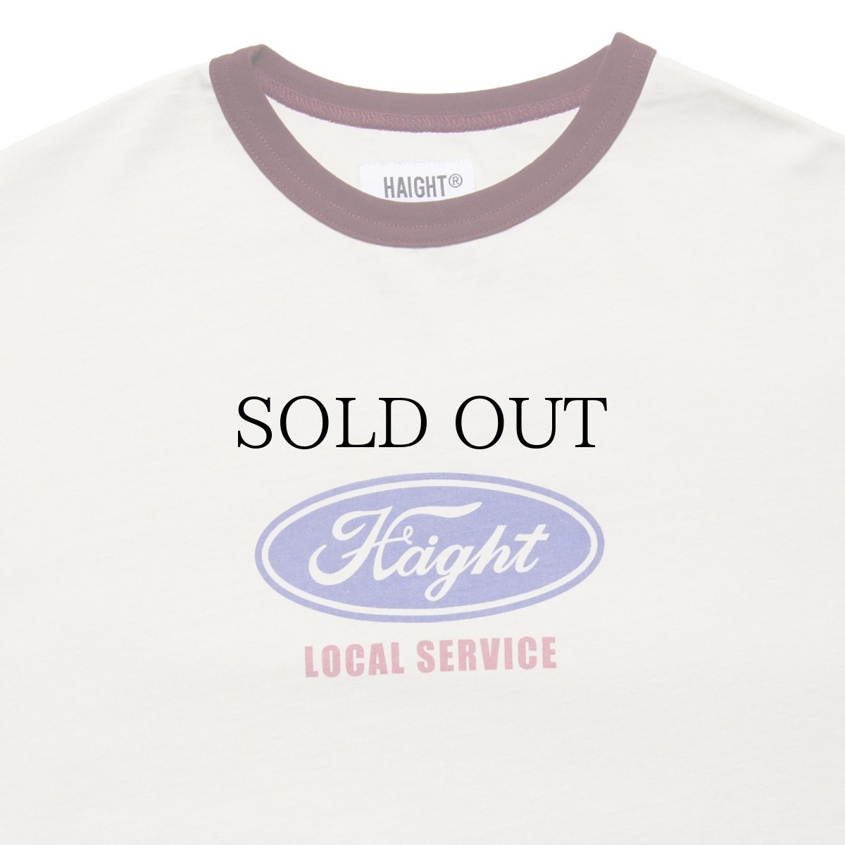 画像8: HAIGHT / OVAL LOGO RINGER Tee (8)