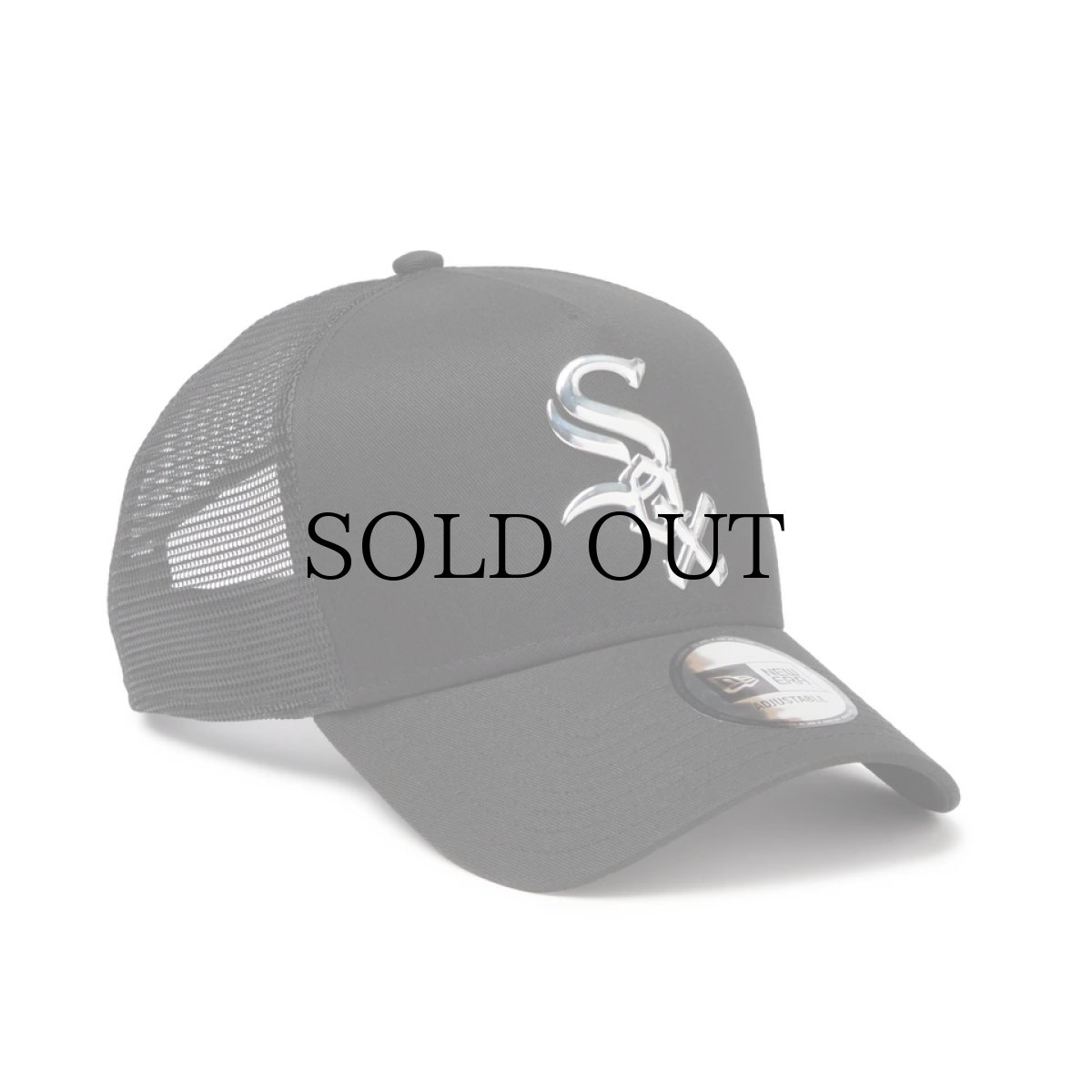 画像3: NEW ERA / 9FORTY A-Frame トラッカー シカゴ・ホワイトソックス TPUロゴ (3)