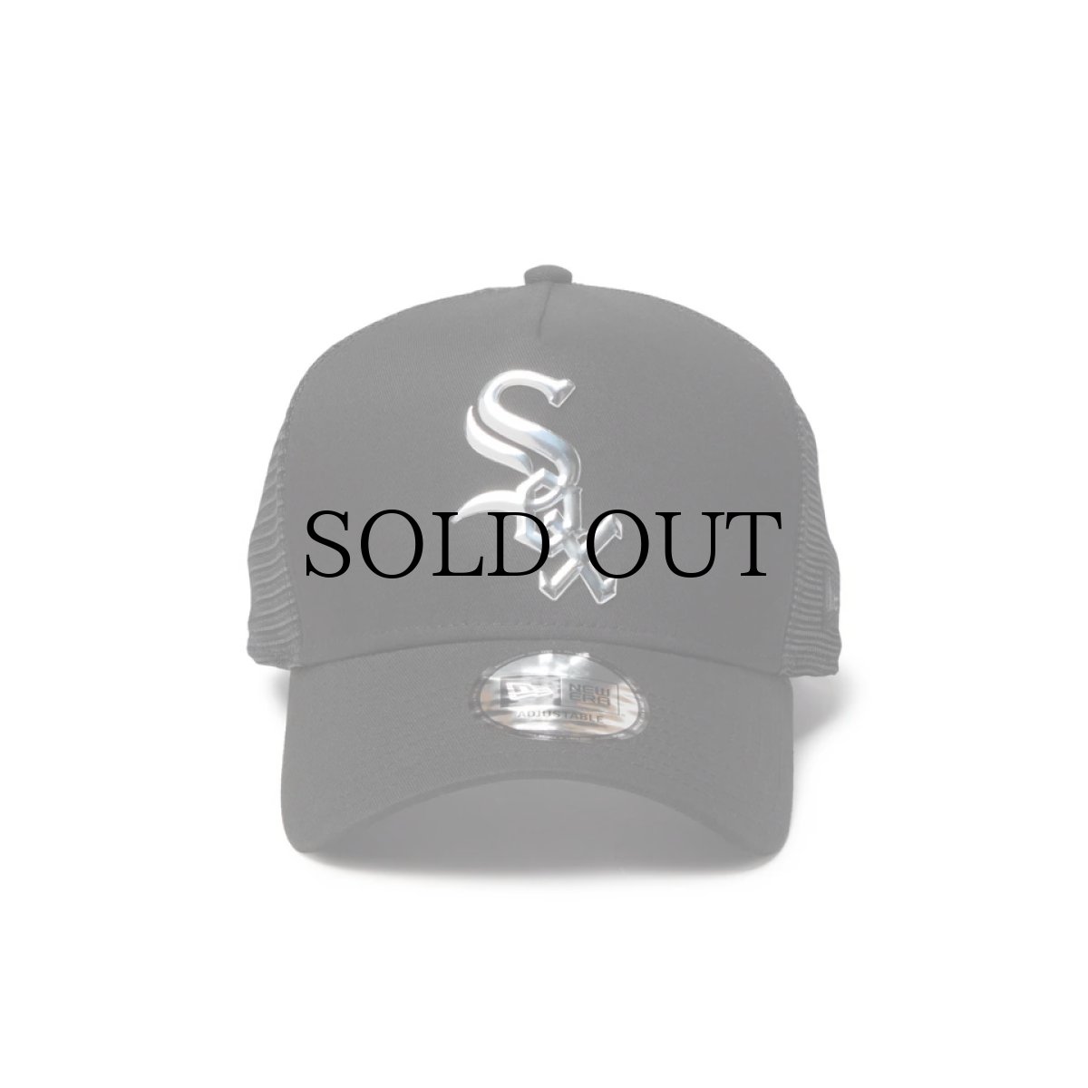 画像2: NEW ERA / 9FORTY A-Frame トラッカー シカゴ・ホワイトソックス TPUロゴ (2)