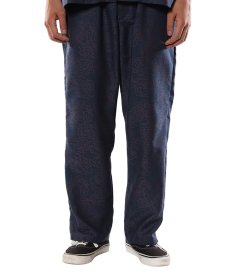 画像7: CALEE(キャリー) / ROSE PATTERN JACQUARD RELAX PANTS (7)