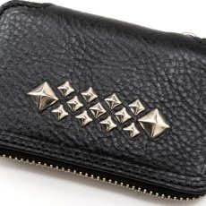 画像4: CALEE(キャリー) / STUDS LEATHER COIN CASE (4)