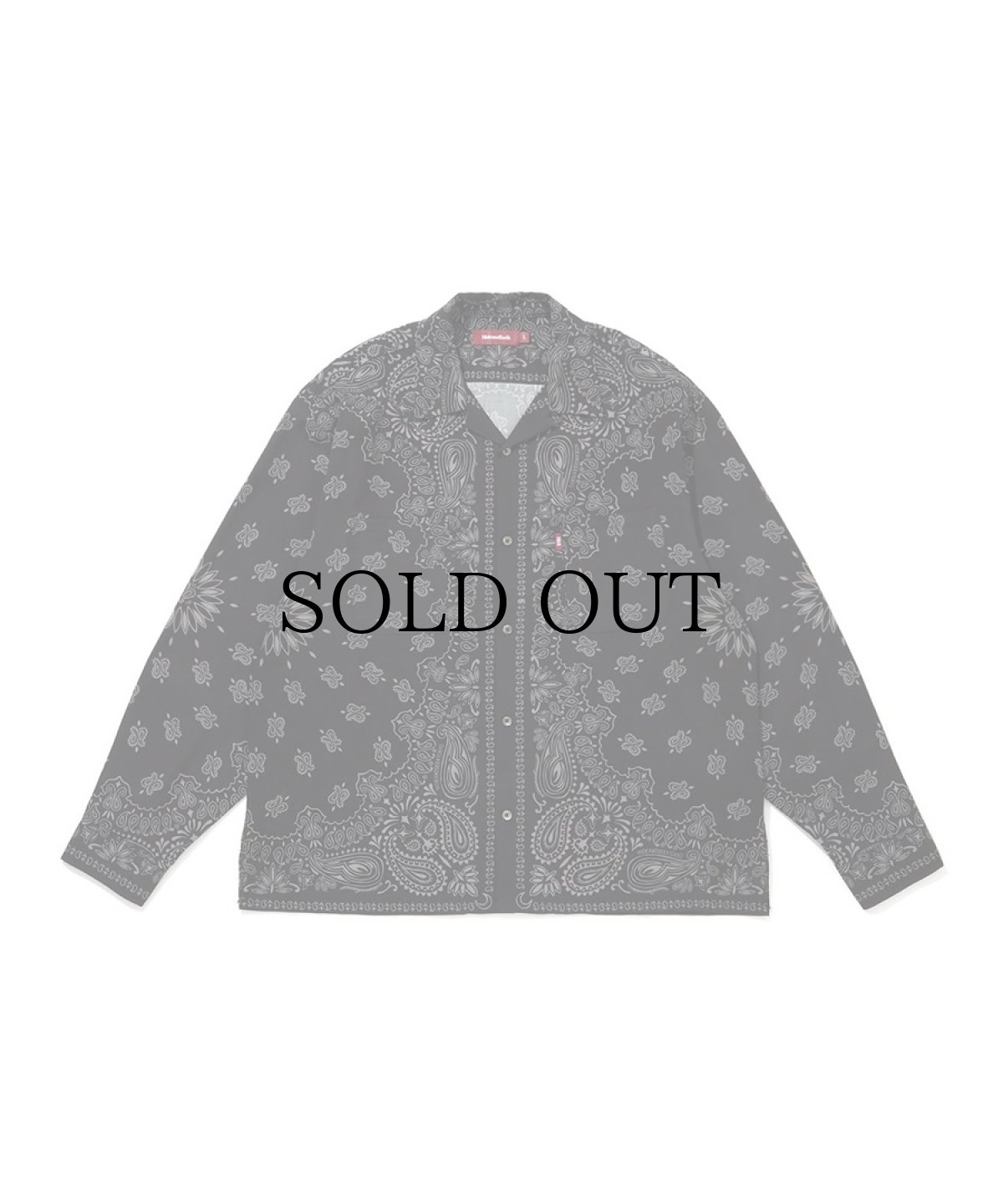 画像1: HIDEANDSEEK(ハイドアンドシーク) / Bandana L/S Shirt(26ss) (1)