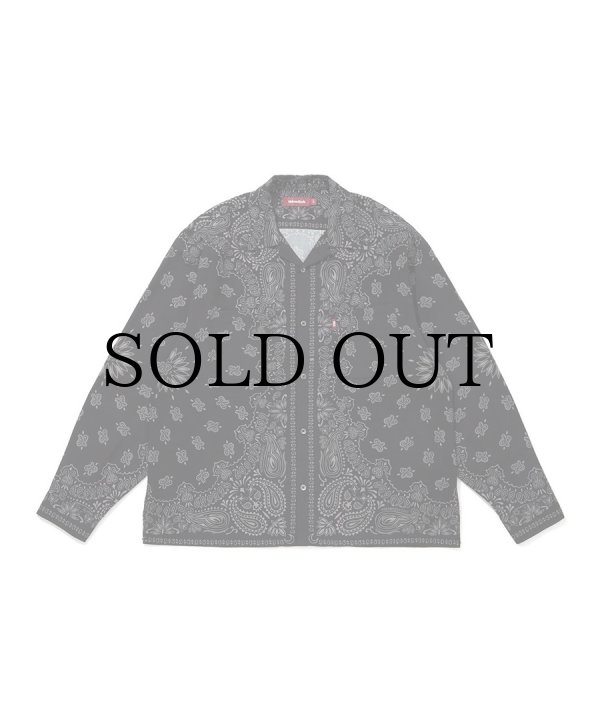 HIDEANDSEEK(ハイドアンドシーク) シャツ Bandana L/S Shirt(26ss) HS