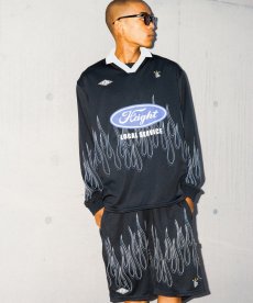 画像4: HAIGHT / FLAMES SOCCER SHORTS (4)