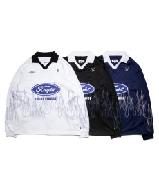 画像1: HAIGHT / FLAMES SOCCER JERSEY (1)