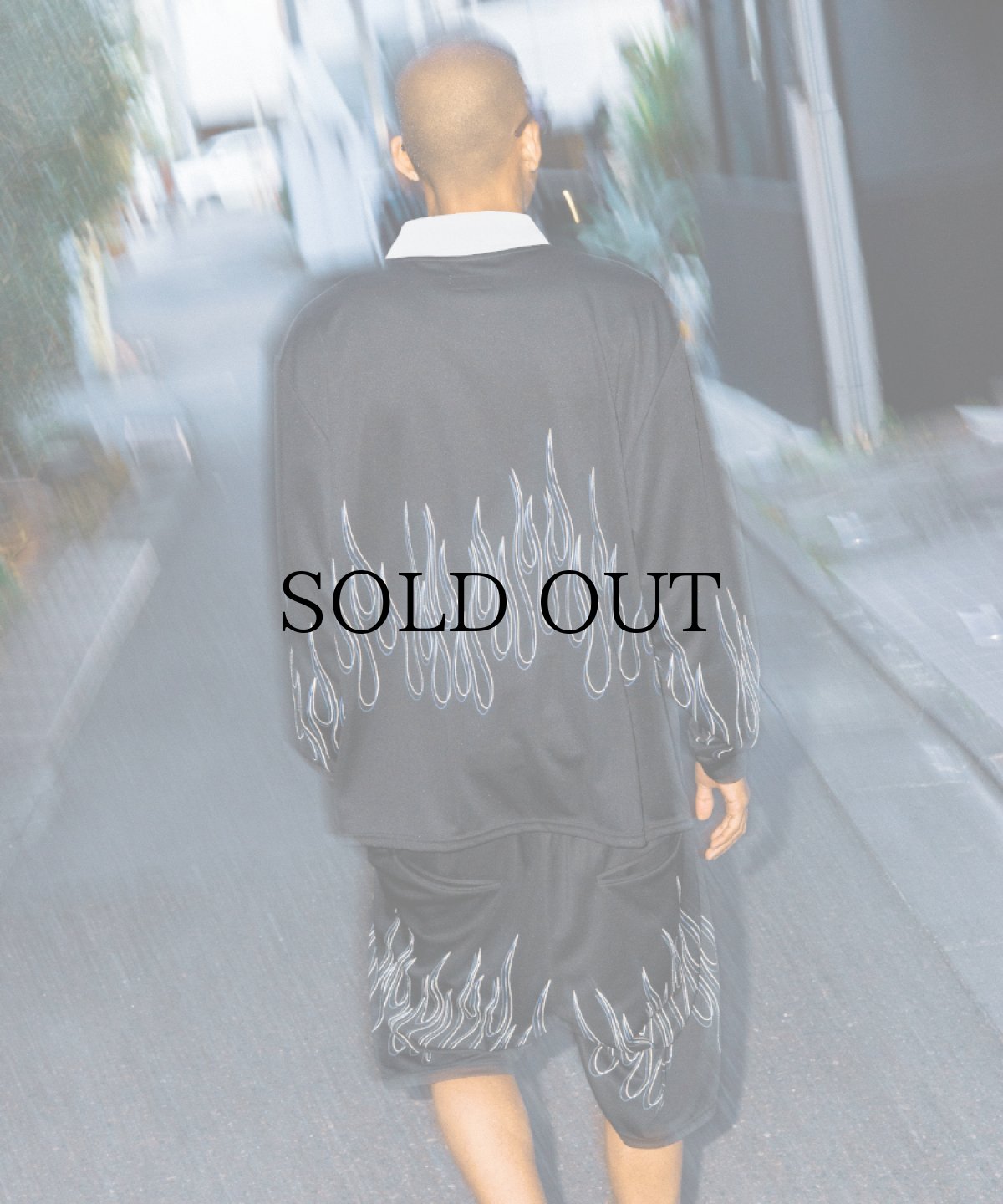 画像5: HAIGHT / FLAMES SOCCER SHORTS (5)