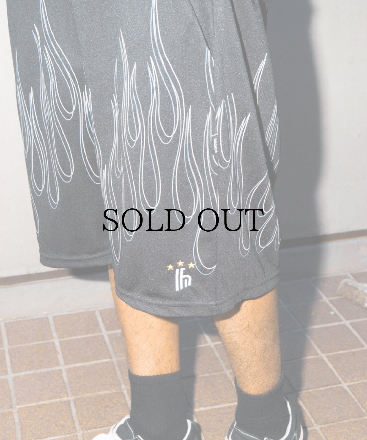 画像6: HAIGHT / FLAMES SOCCER SHORTS (6)