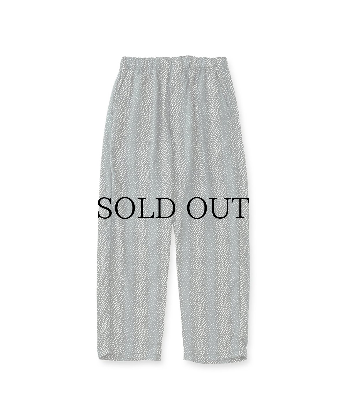 画像1: CALEE(キャリー) / STRIPE PATTERN RELAX PANTS (1)