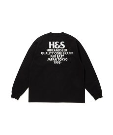画像1: HIDEANDSEEK(ハイドアンドシーク) / H&S L/S Tee(26ss) (Loose Fit) (1)