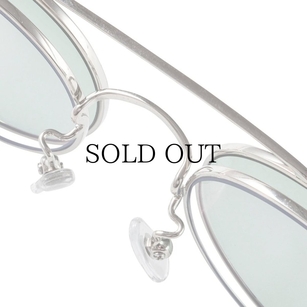 画像7: CALEE(キャリー) / FLIP UP TYPE CIRCLE METAL GLASSES ＜EXCLUSIVE＞ (7)