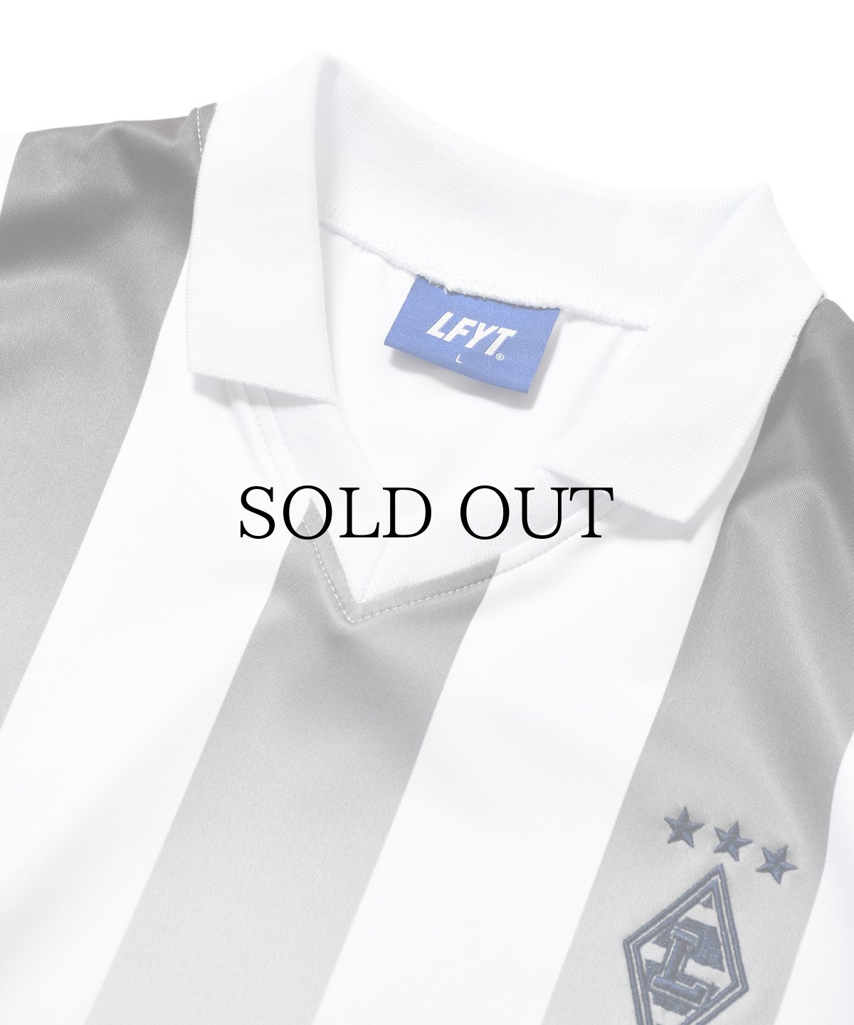 画像6: 【20%OFF】 LFYT(ラファイエット) / STRIPE SOCCER JERSEY (6)