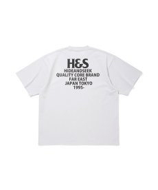 画像2: HIDEANDSEEK(ハイドアンドシーク) / H&S S/S Tee(26ss) (Loose Fit) (2)