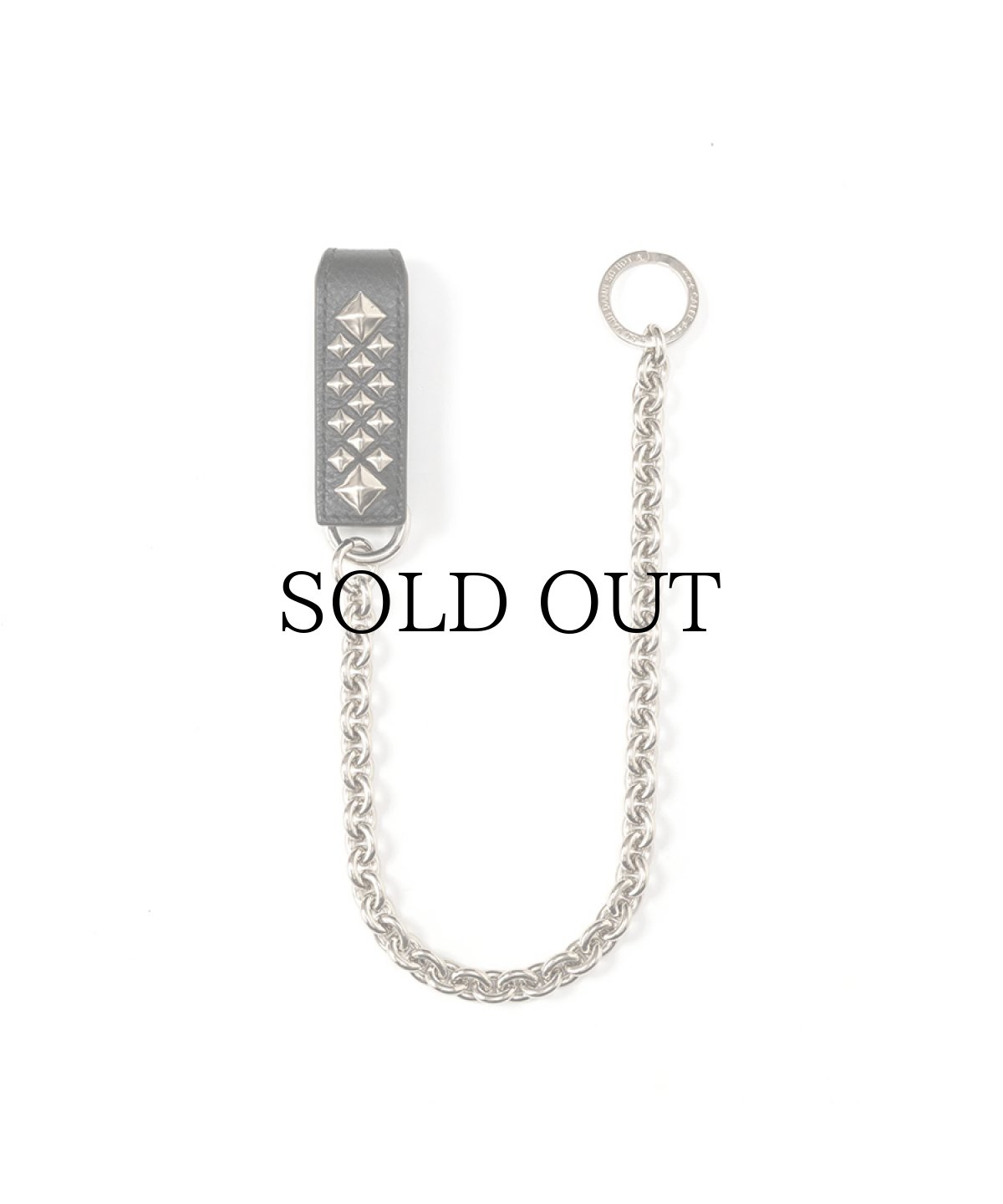 画像1: CALEE(キャリー) / STUDS LEATHER WALLET CHAIN (1)