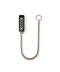 画像1: CALEE(キャリー) / STUDS LEATHER WALLET CHAIN (1)