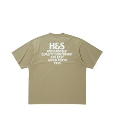 画像3: HIDEANDSEEK(ハイドアンドシーク) / H&S S/S Tee(26ss) (Loose Fit) (3)