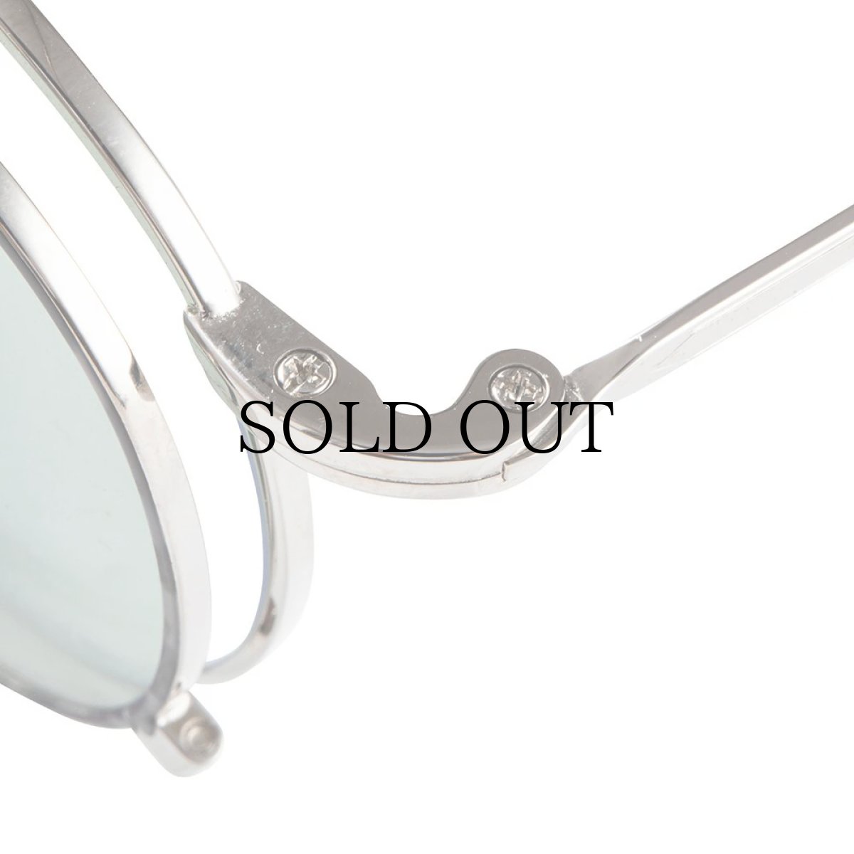 画像8: CALEE(キャリー) / FLIP UP TYPE CIRCLE METAL GLASSES ＜EXCLUSIVE＞ (8)