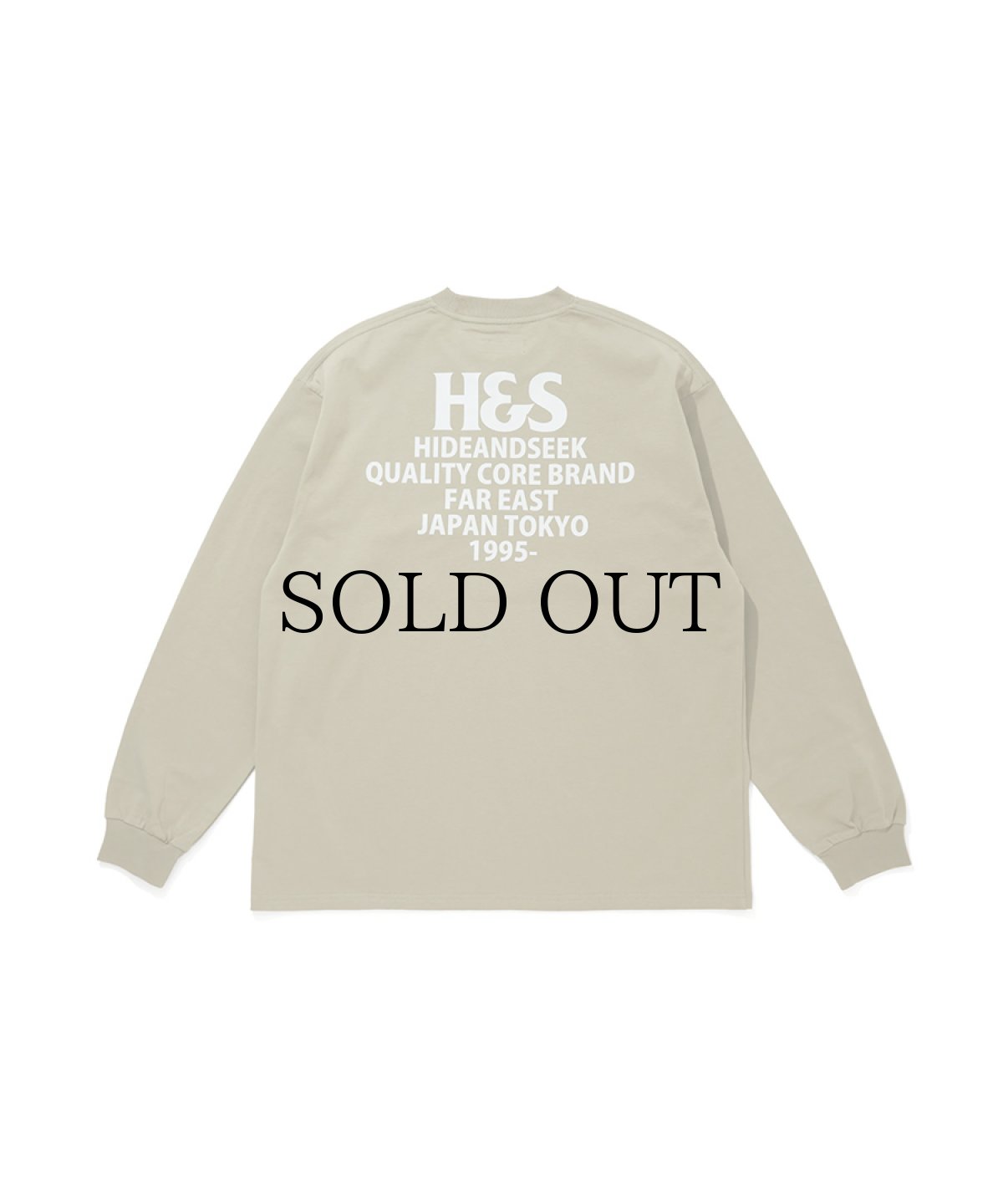 画像3: HIDEANDSEEK(ハイドアンドシーク) / H&S L/S Tee(26ss) (Loose Fit) (3)