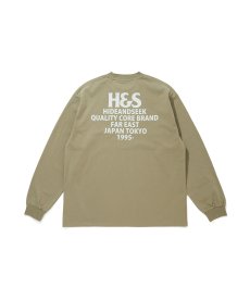 画像3: HIDEANDSEEK(ハイドアンドシーク) / H&S L/S Tee(26ss) (Loose Fit) (3)