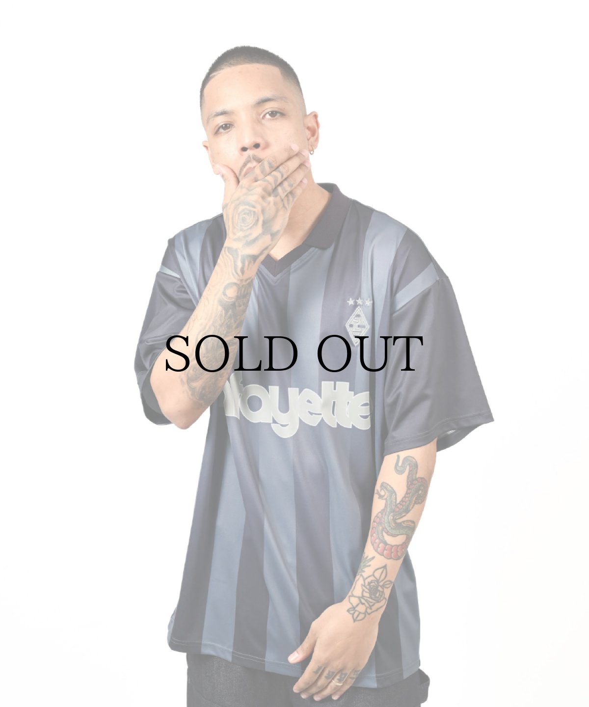 画像13: 【20%OFF】 LFYT(ラファイエット) / STRIPE SOCCER JERSEY (13)