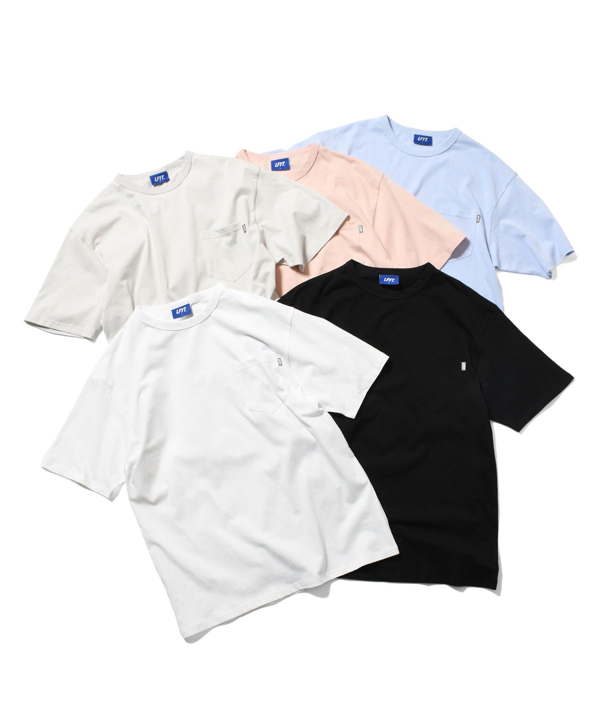 画像1: LFYT(ラファイエット) / SOLID POCKET TEE (1)