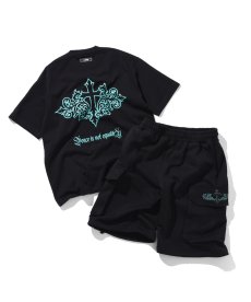 画像8: EL REIGN(エルレイン)  / “REVENGE” CROSS SWEAT CARGO SHORTS (8)