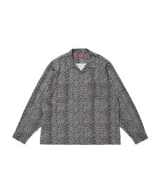画像1: HIDEANDSEEK(ハイドアンドシーク) / Leopard L/S Shirt (1)