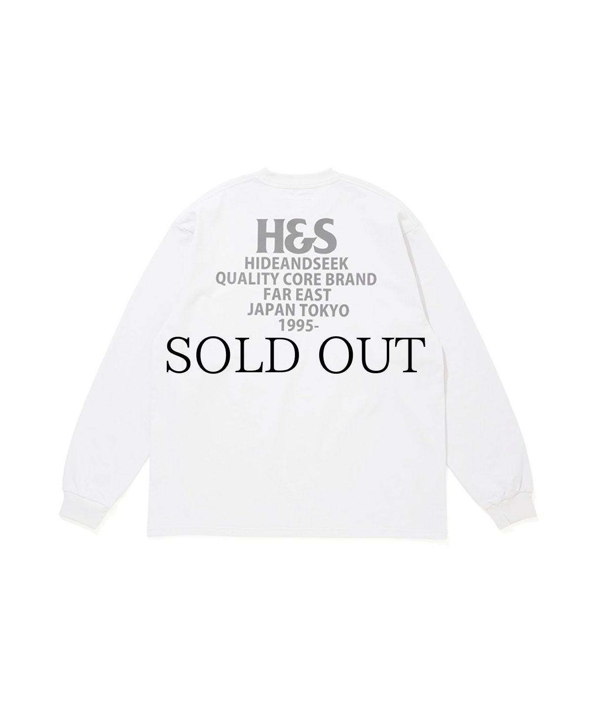 画像2: HIDEANDSEEK(ハイドアンドシーク) / H&S L/S Tee(26ss) (Loose Fit) (2)