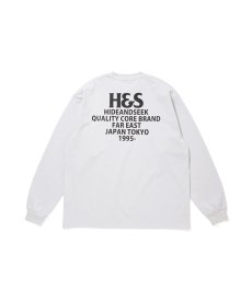 画像2: HIDEANDSEEK(ハイドアンドシーク) / H&S L/S Tee(26ss) (Loose Fit) (2)