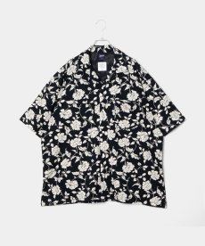 画像1: APPLEBUM(アップルバム) / Chirimen Knit Aloha Shirt (Oversized) (1)
