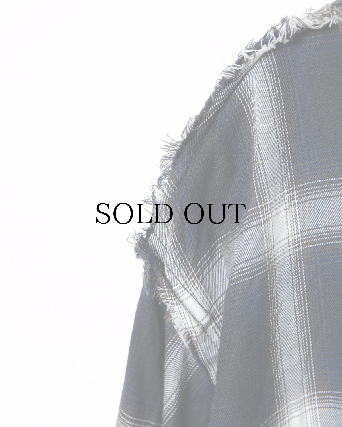 画像10: APPLEBUM(アップルバム) / Cut Off Ombre Check Shirt (10)