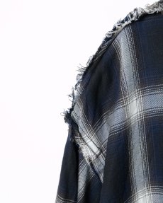 画像10: APPLEBUM(アップルバム) / Cut Off Ombre Check Shirt (10)