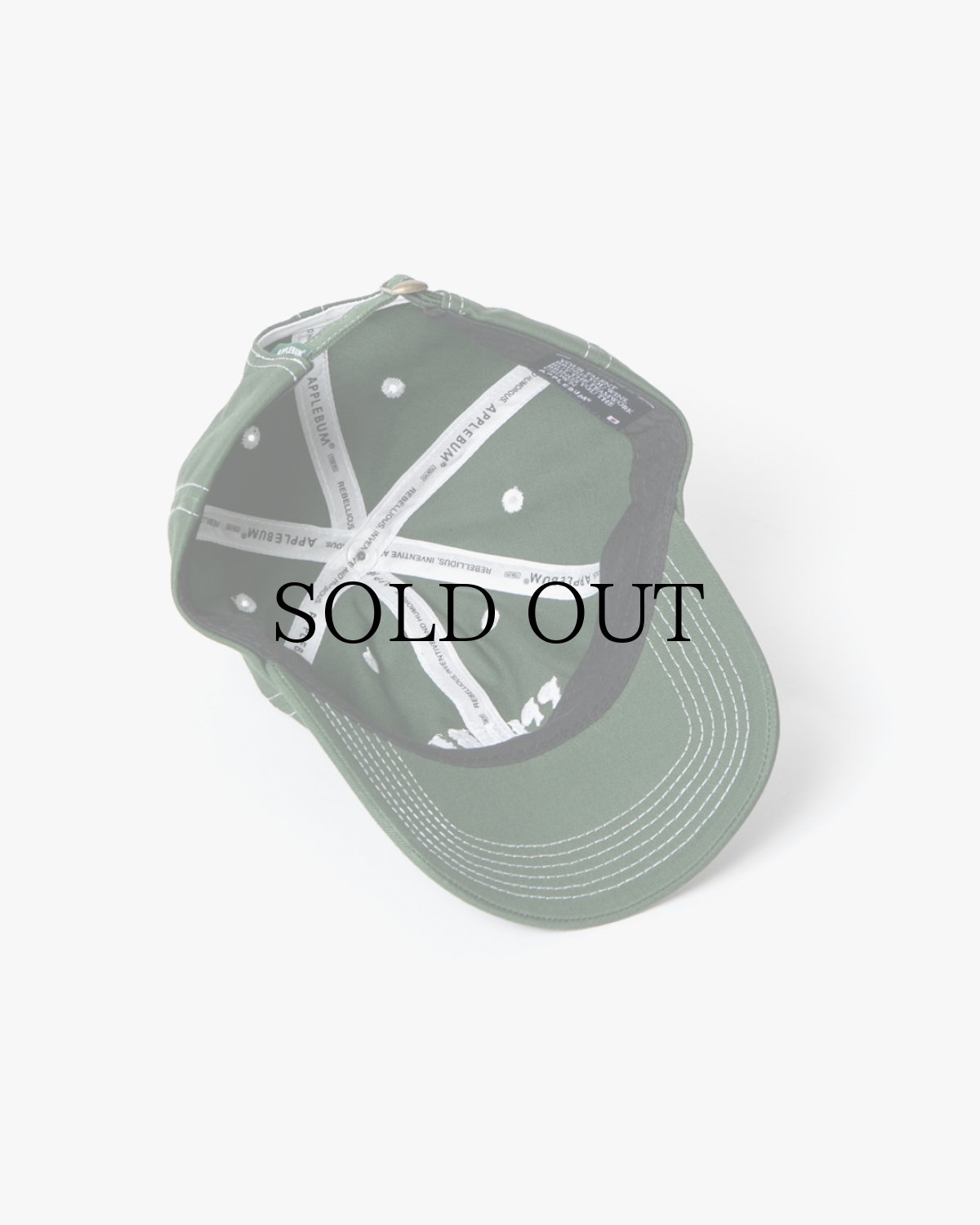 画像17: APPLEBUM(アップルバム) / White Stitch Cap (17)