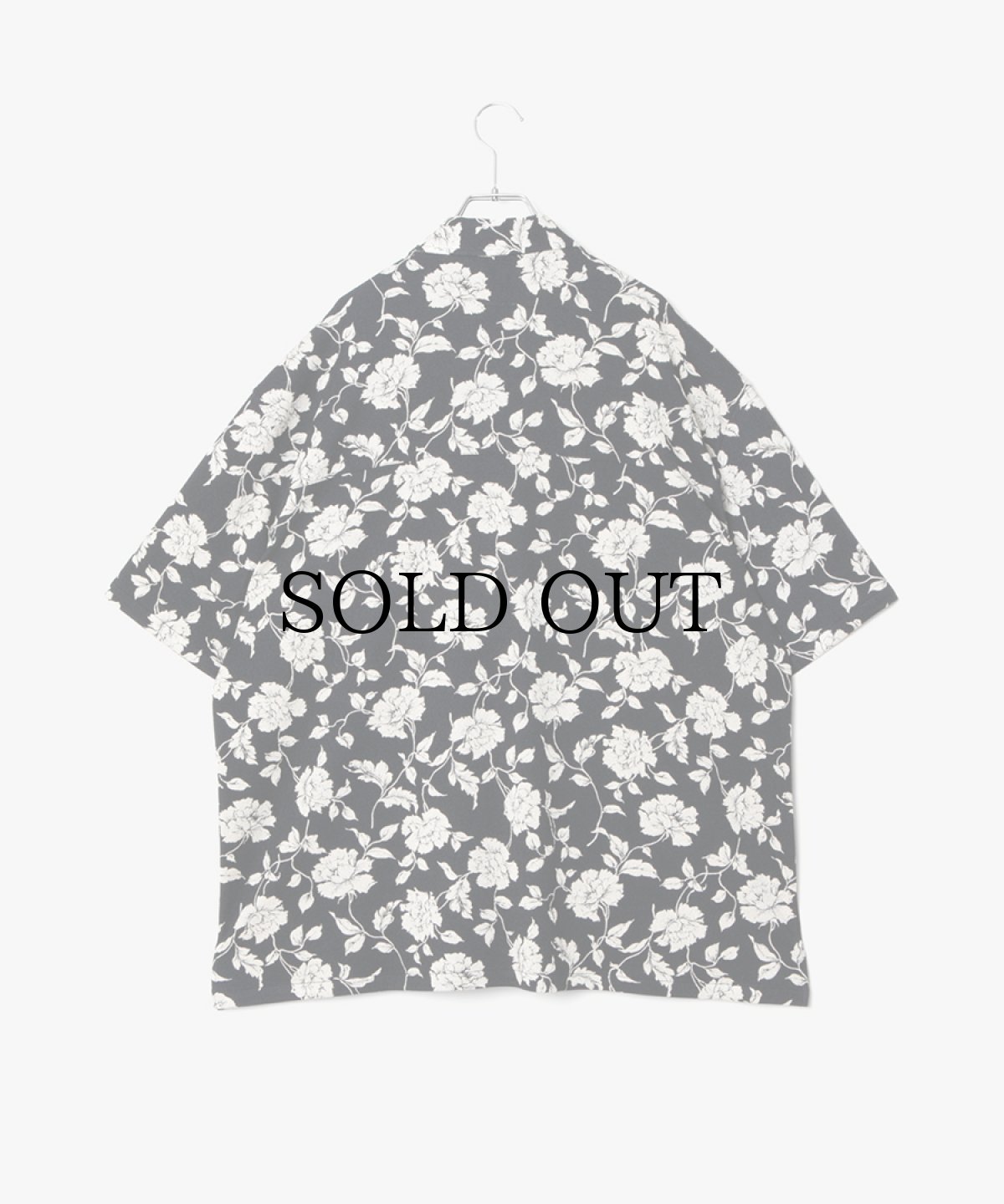画像2: APPLEBUM(アップルバム) / Chirimen Knit Aloha Shirt (Oversized) (2)