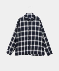 画像1: APPLEBUM(アップルバム) / Cut Off Ombre Check Shirt (1)