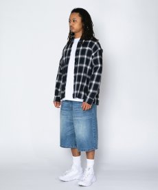 画像4: APPLEBUM(アップルバム) / Cut Off Ombre Check Shirt (4)