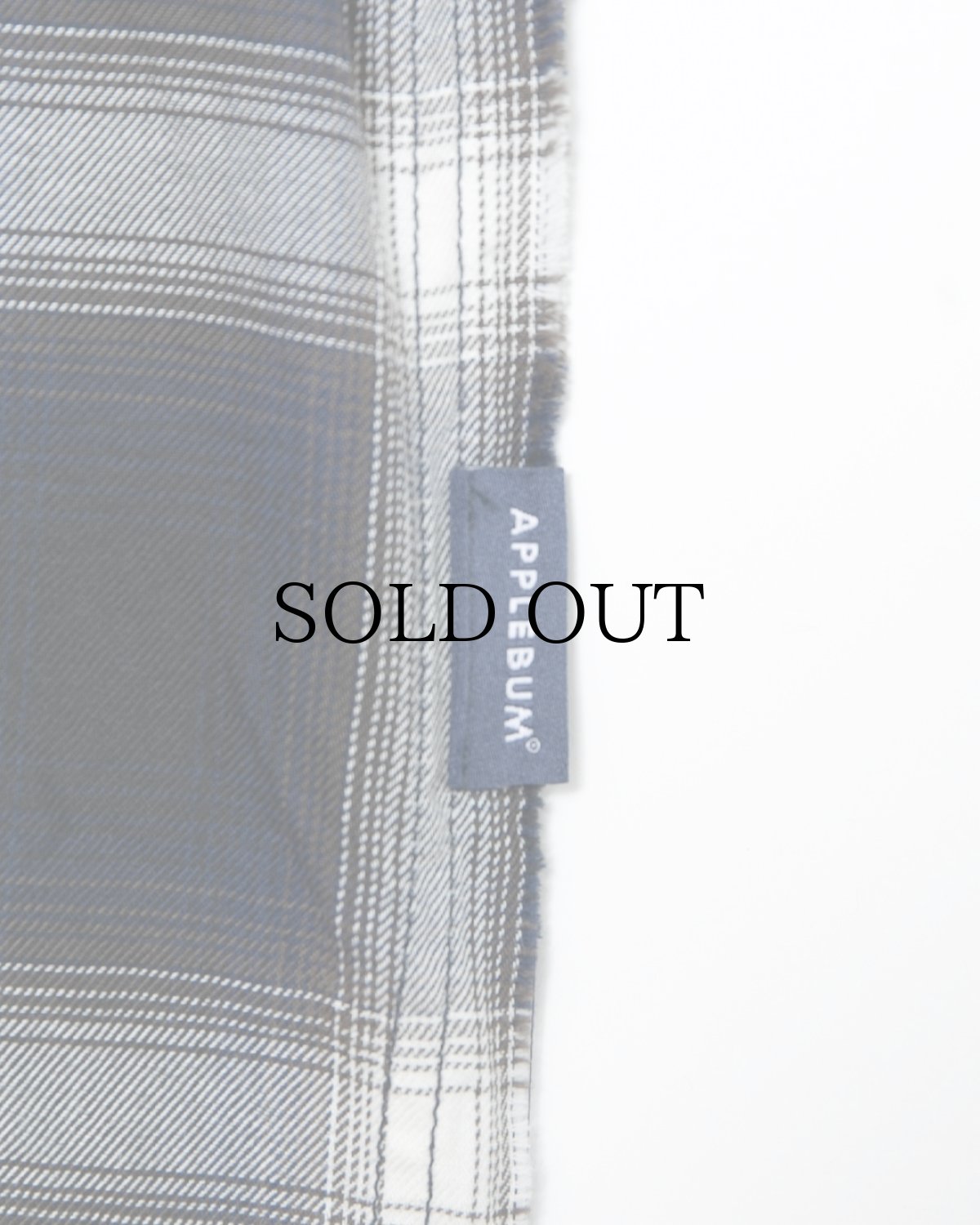 画像11: APPLEBUM(アップルバム) / Cut Off Ombre Check Shirt (11)