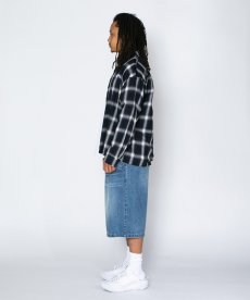 画像5: APPLEBUM(アップルバム) / Cut Off Ombre Check Shirt (5)