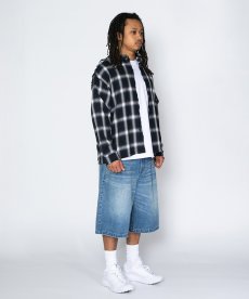 画像7: APPLEBUM(アップルバム) / Cut Off Ombre Check Shirt (7)