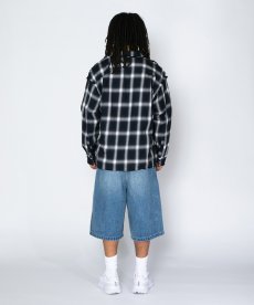 画像6: APPLEBUM(アップルバム) / Cut Off Ombre Check Shirt (6)