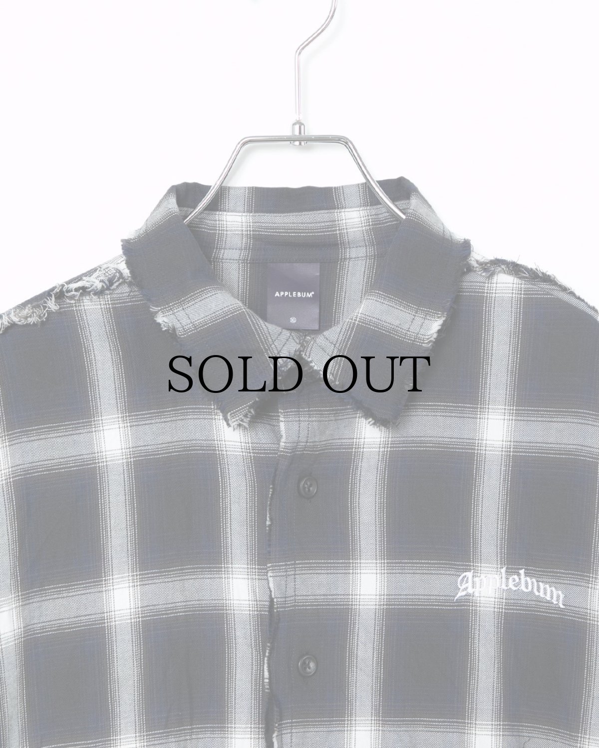 画像8: APPLEBUM(アップルバム) / Cut Off Ombre Check Shirt (8)