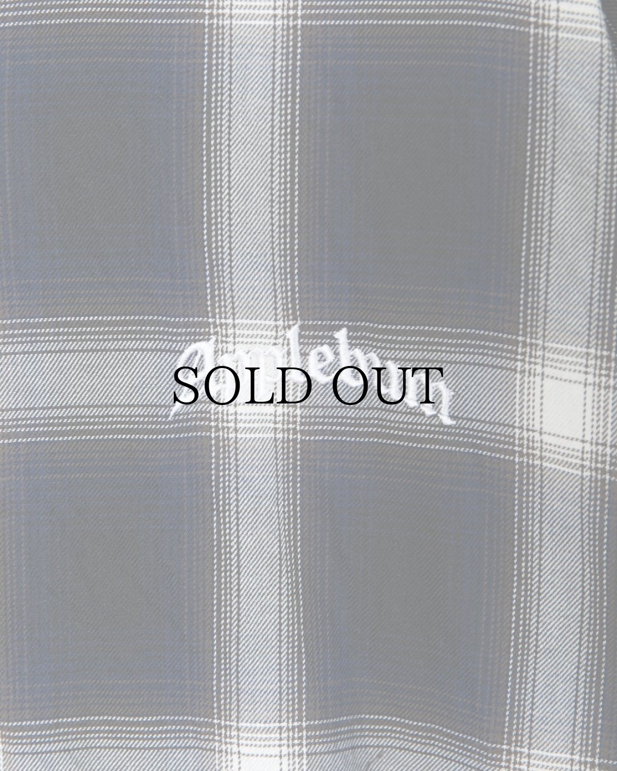 画像9: APPLEBUM(アップルバム) / Cut Off Ombre Check Shirt (9)