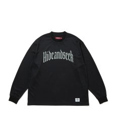 画像2: HIDEANDSEEK(ハイドアンドシーク) / Mesh L/S Tee (2)