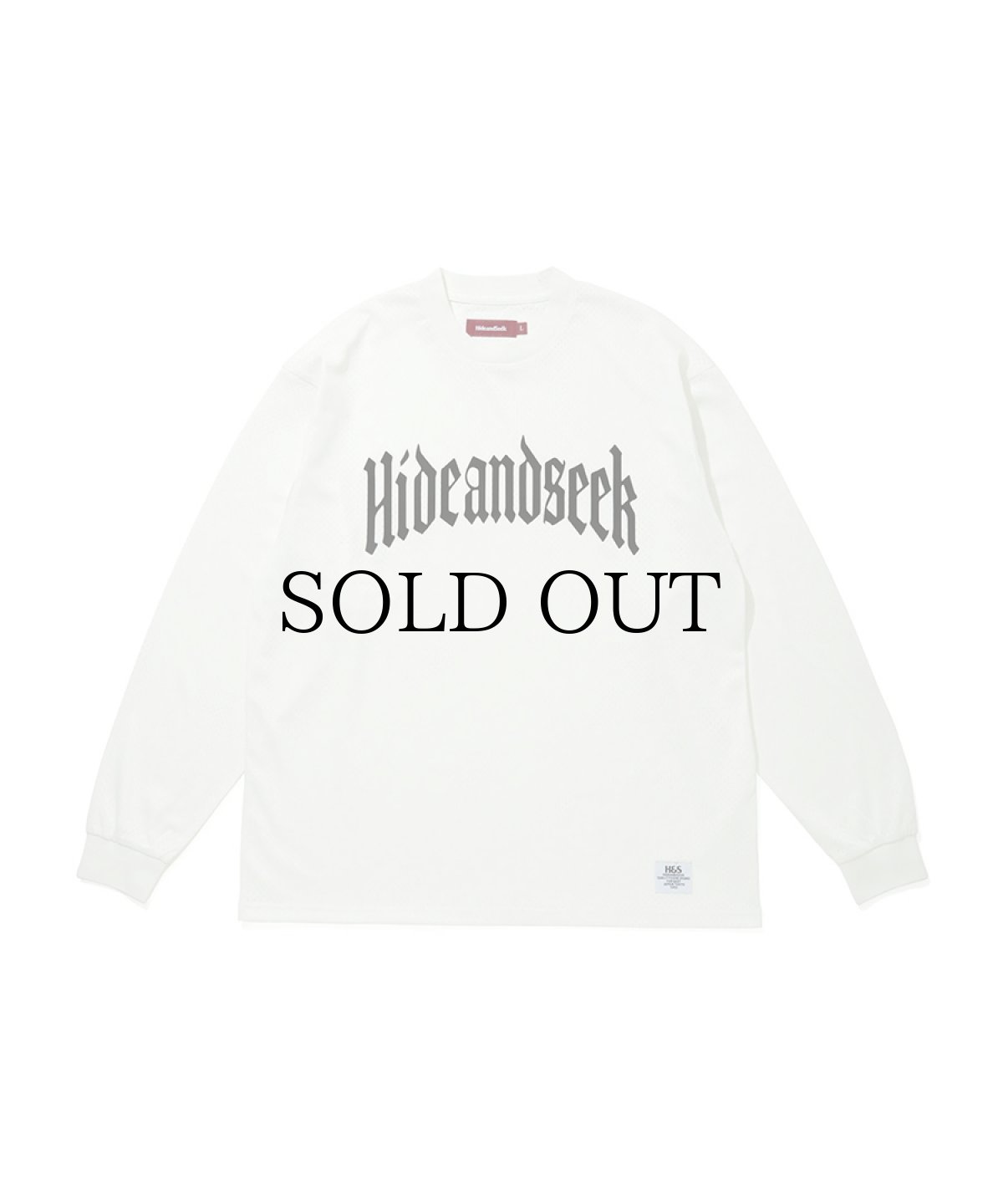 画像3: HIDEANDSEEK(ハイドアンドシーク) / Mesh L/S Tee (3)